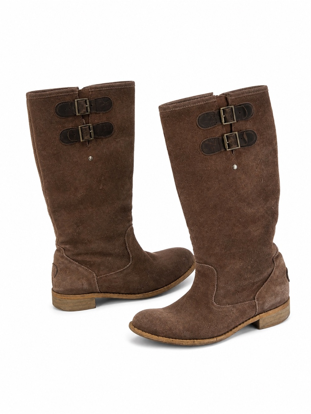 EMU Australia Toowoomba Brown Suede Sheepskin Lined Boots Women’s Size 8 $120